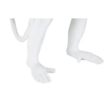 LAMPA STOŁOWA MONKEY BIAŁA 26x34x55 cm